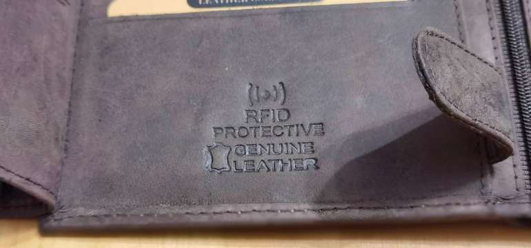 RFID ochrana kariet, ktorou sú vybavené všetky peňaženky