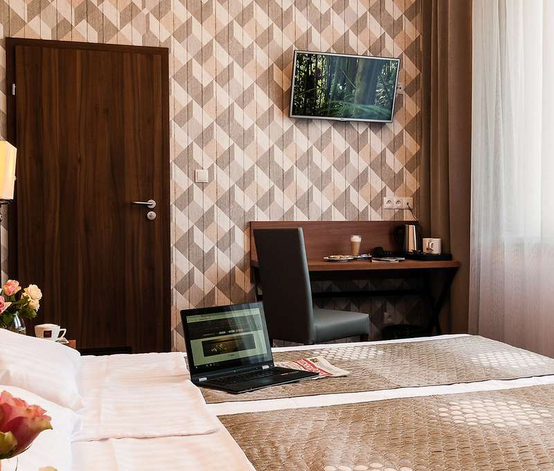 Izby Superior sú klimatizované, s TV, Wi-Fi, súpravou na čaj/kávu a fénom