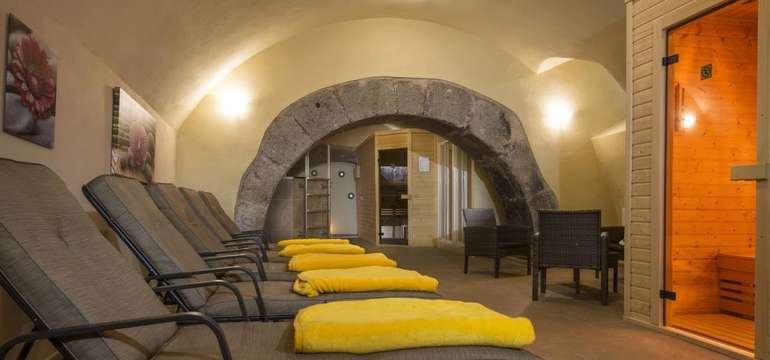 Zámocký hotel Grand Vígľaš**** má pre zavŕšenie oddychu aj relaxačnú miestnosť