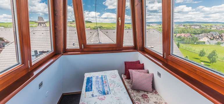 Ubytovanie  v 28 moderne zariadených, dvojlôžkových apartmánoch v 3 kategóriách