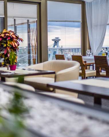 Interiér Restaurant Parlament 