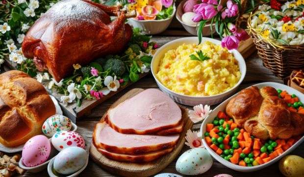 veľkonočné jedlo easter