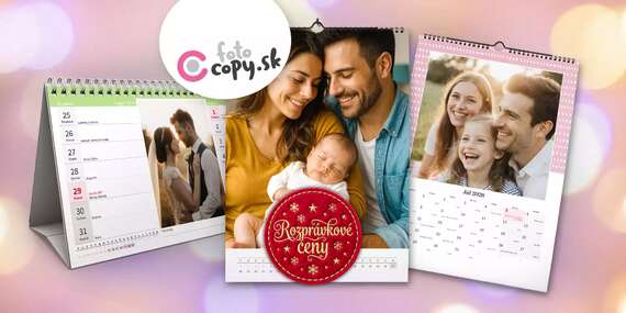 EXTRA CENY: Nástenné a stolové kalendáre 2026 - najkrajšie spomienky po celý rok!/Slovensko