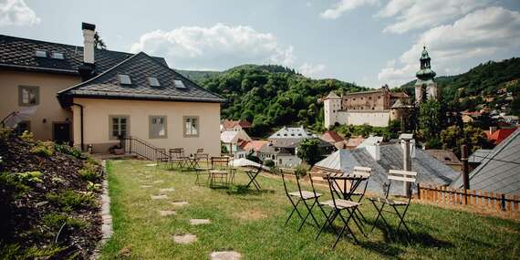 Renomovaný Hotel Glaus s raňajkami a možnosťou privátneho wellness/Banská Štiavnica