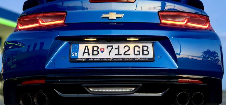 Zážitková jazda na Chevrolet Camaro SS Cabrio V8