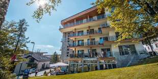 Hrebienok Resort nájdete priamo v centre Starého Smokovca