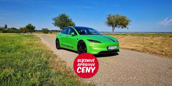 Jazda na najnovšej Tesla Model 3 Performance – zažite dychberúce zrýchlenie a technológiu 21. storočia/Slovensko