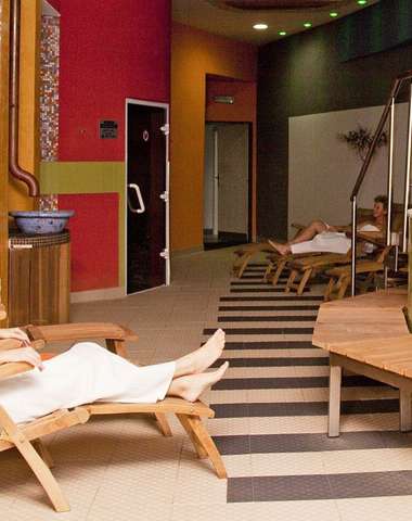 vstup do wellness (fínska, parná a bylinková sauna, vírivka, ľadopád)