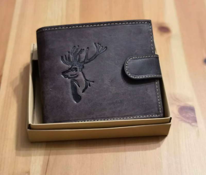 Pánska kožená peňaženka Deer Brown