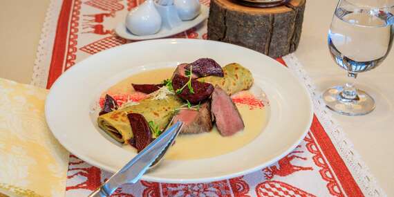 Gurmánska poľovnícka večera pre dvoch v hoteli Diana*** v Malej Fatre/Žilina - Stráža - Malá Fatra