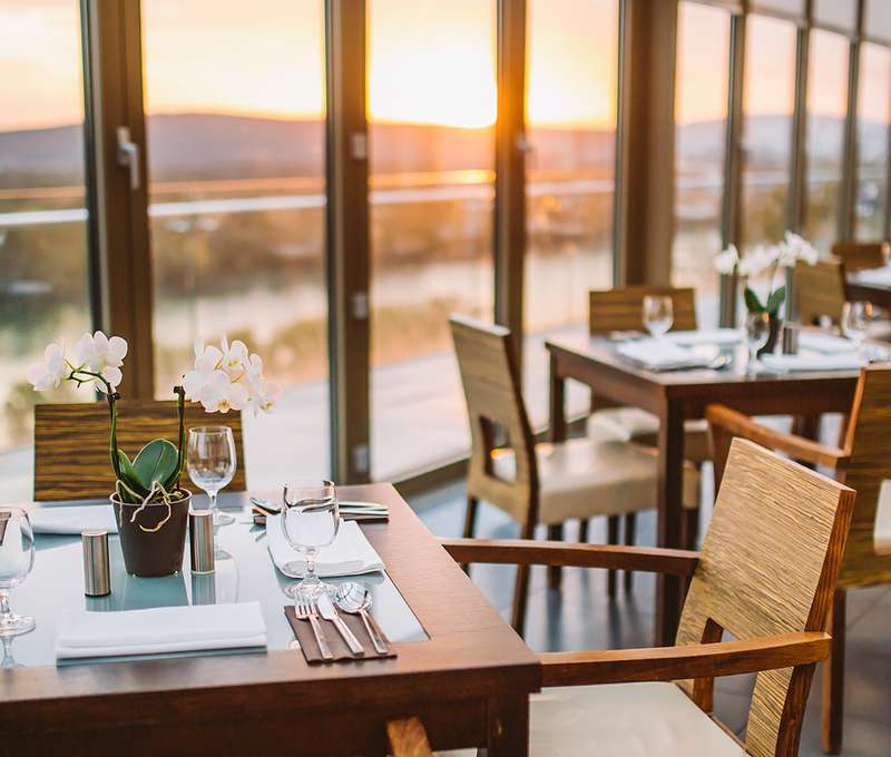Interiér Restaurant Parlament 