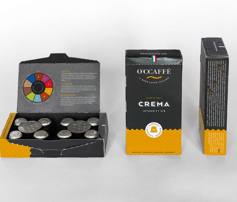 O\'Ccaffé Nespresso Crema kávové kapsule 10 ks