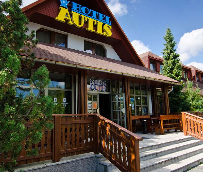 Z hotelu Autis*** v Dolním Smokovci se vám naskytne krásný výhled na tatranské vrcholy