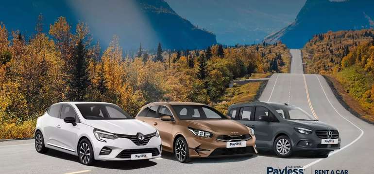 Prenájom vozidla z vybranej kategórie od Payless