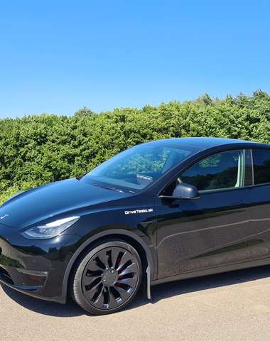 Jazda na Tesla Model Y