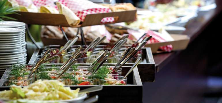 Gastronómia v hoteli Park Inn Zalakaros***