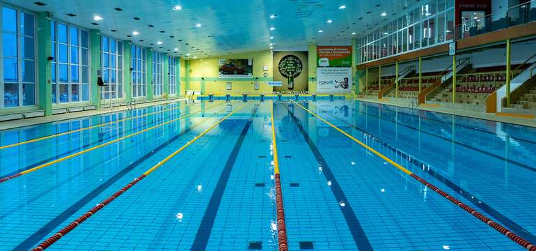 50 m plavecký bazén v AquaCity Poprad preverí vašu kondičku