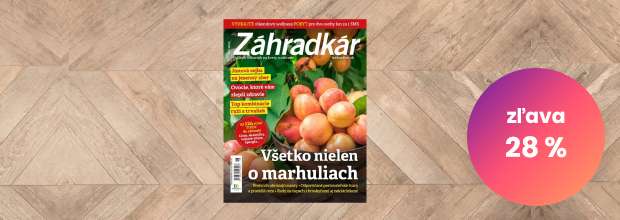 Ročné predplatné mesačníka ZÁHRADKÁR