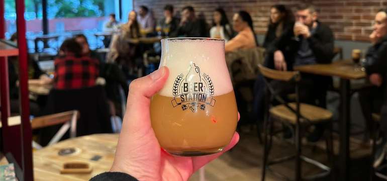 Ochutnávka remeselných pív v BEER STATION TAPHOUSE