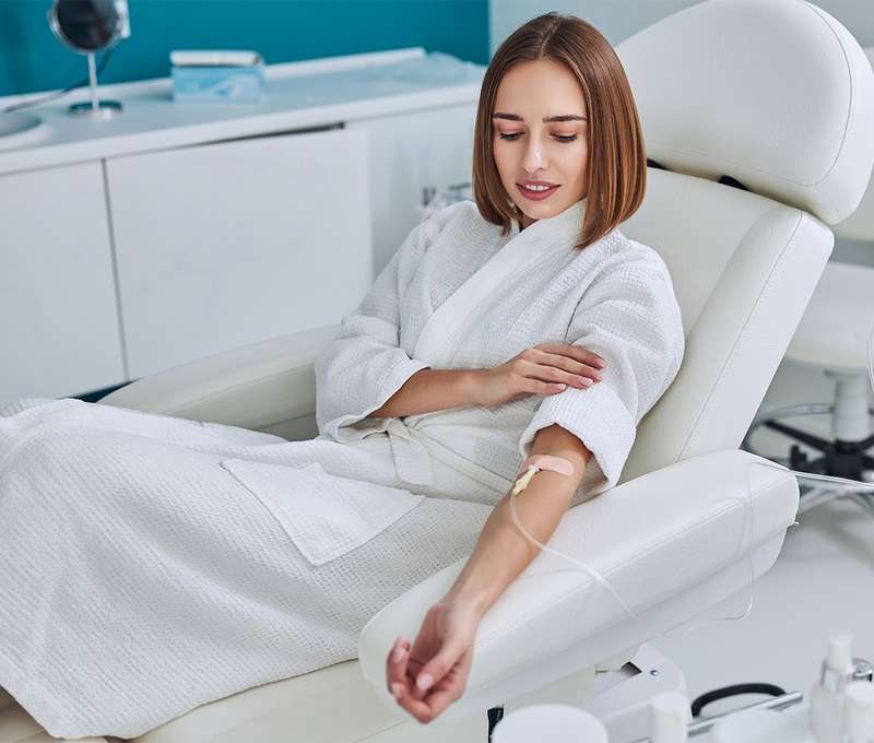 Infúzna terapia vitamínom C na rehabilitačnej Klinike ReFit (ilustračné foto)