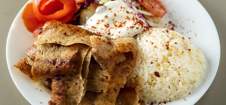 Kebab tatier s ryžou Papa Turkish