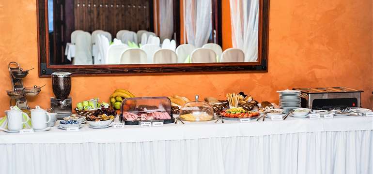 Gastronómia v hoteli Áčko***