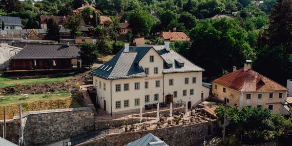 Renomovaný Hotel Glaus s raňajkami a možnosťou privátneho wellness/Banská Štiavnica