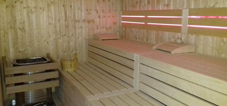 Relax si môžete užiť v saune hotela Land-Plan***