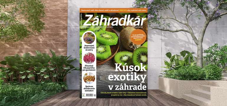 Ročné predplatné mesačníka ZÁHRADKÁR