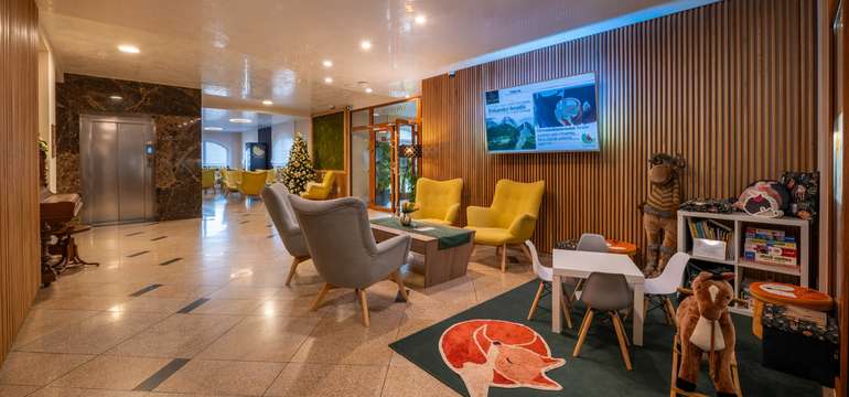 Moderné priestory Wellness hotela Jansen****
