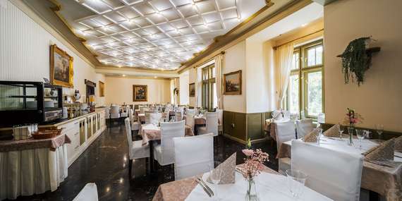 4-chodové menu pre dvoch v hoteli MOST SLÁVY*** v Trenčianskych Tepliciach/Trenčianske Teplice