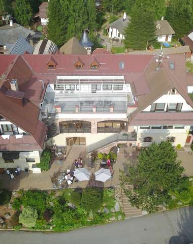 Hotel Podlesí se nachází v samém srdci Českomoravské vrchoviny