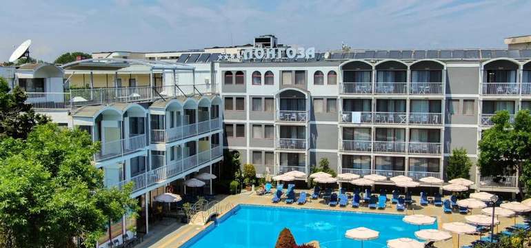 Bulharsko - Slnečné pobrežie - Hotel Longoza - hotel s bazénom
