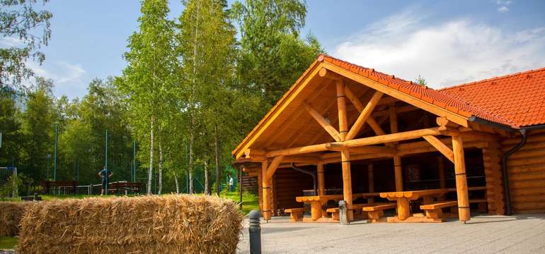 Drevenná koliba v Kontakt Wellness Hoteli ****
