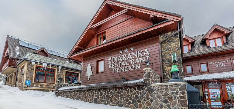 Penzion Ždiaranka v malebné goralské obci Ždiar