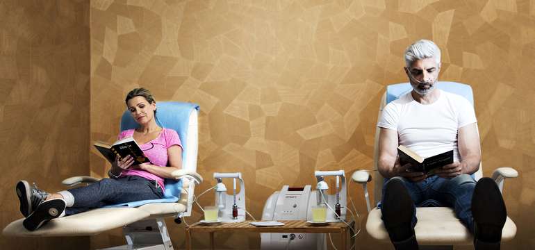 Možnosť doobjednať si liečebné procedúry v balneo časti Royal Spa