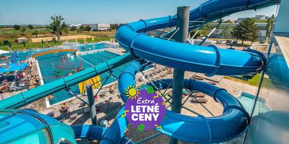 EXTRA CENY: Zábava vo vodnom svete a wellness SPA v Aquaparku Trnava - platí aj cez víkendy, sviatky a prázdniny/Trnava