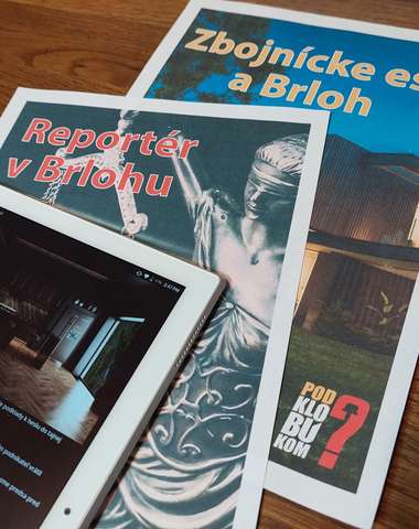 Reportér v Brlohu – šifrovačka na doma
