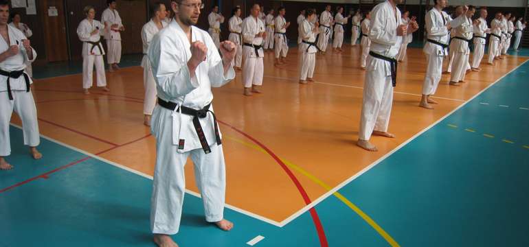 Tréningy bojového umenia - karate a kobudo - v bratislavskom Kobudo Kai