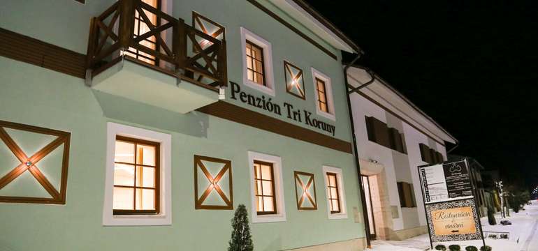 Penzión vysokého štandardu v centre jedného z najmenších miest Slovenska