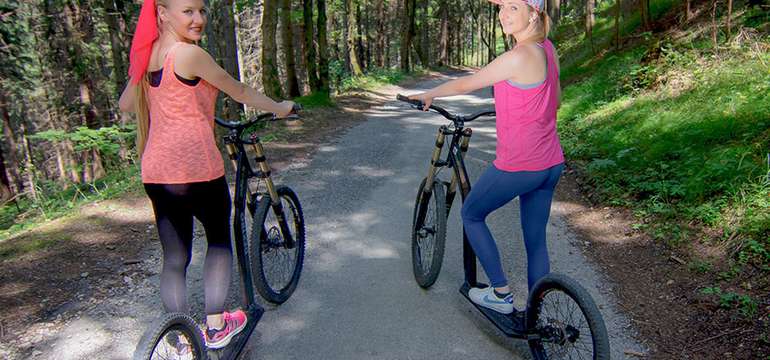 Malinô Brdo ski & bike park, horské kolobežky