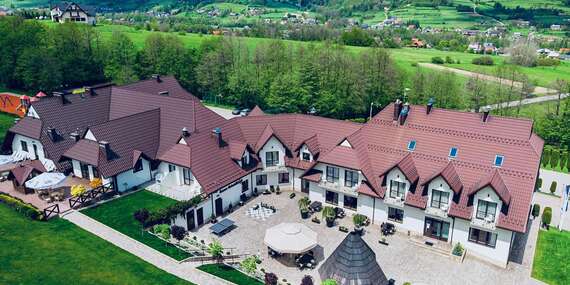 Obľúbený Kompleks Beskid*** ihneď pri lyžiarskom svahu s neobmedzeným wellness a polpenziou/Poľsko - koło Rabki Zdrój