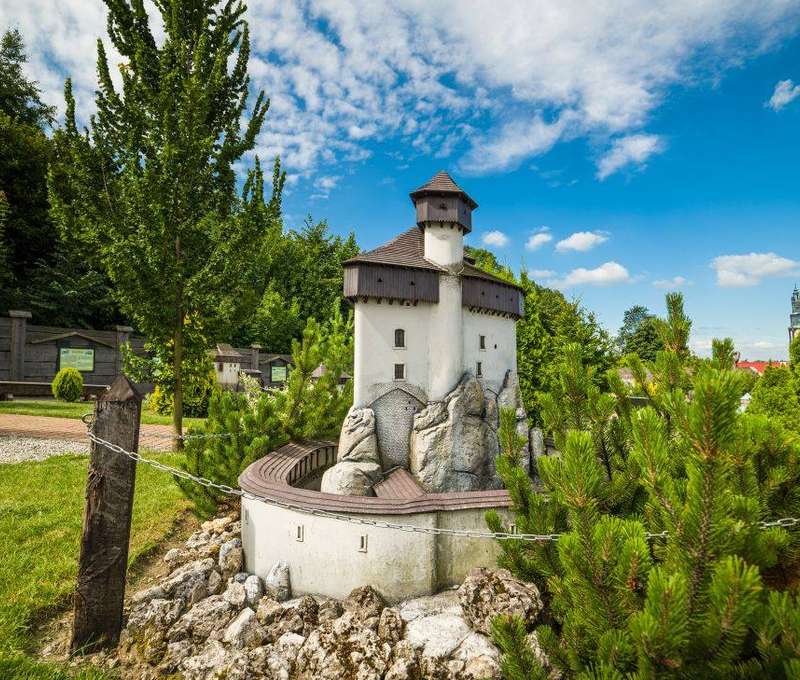 Zábavný park Ogrodzieniec v Poľsku