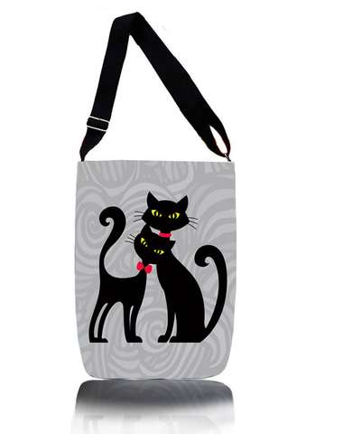 Cats in black