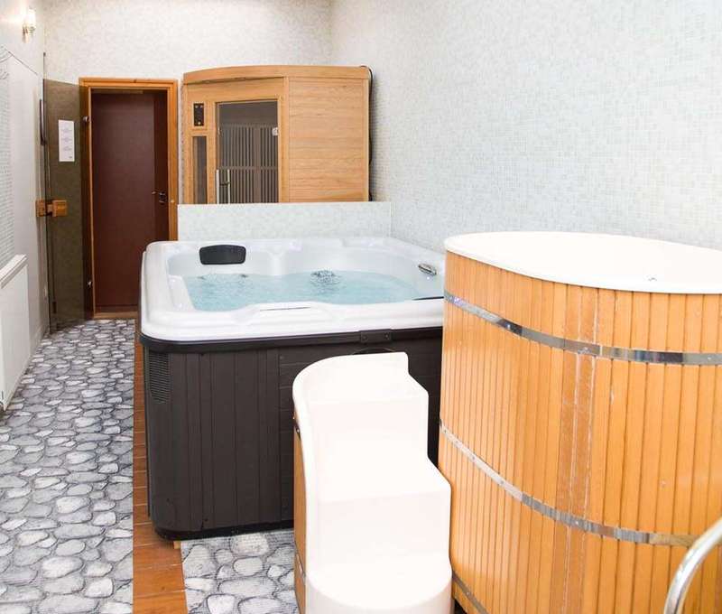 Hotel Dominika***, wellness (infra a fínska sauna, jacuzzi) 