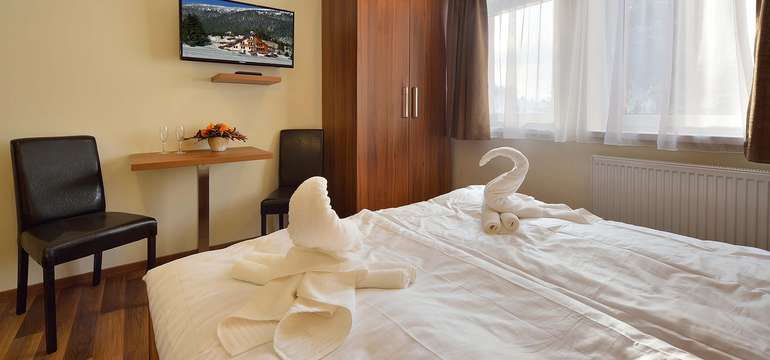 Villa Gloria - na izbách je LCD TV so satelitným príjmom