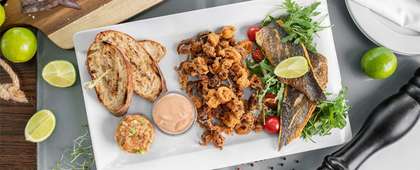 Chuť mora s výhľadom na Bratislavu