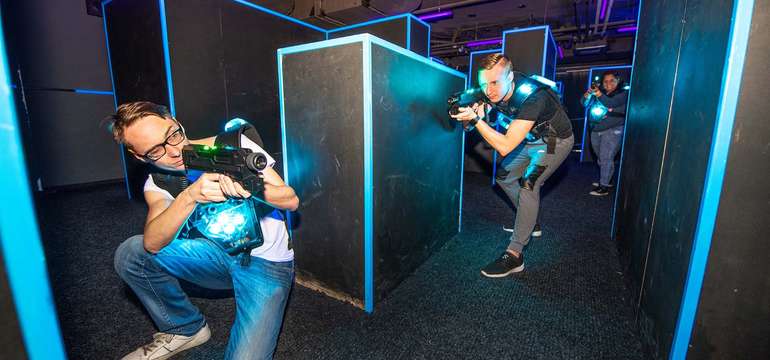 SWAT laser aréna v Bratislave.