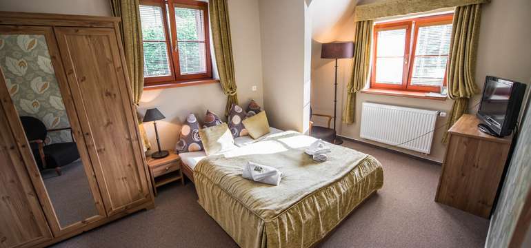 Ubytování Hotelu Stoh je na opravdu vysoké úrovni