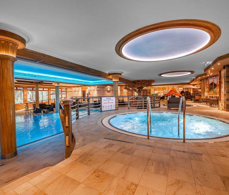 Wellness centrum v AQUA SPORT HOTEL***